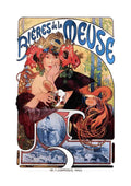 Alphonse Mucha 1 011 art nouveau Vintage Illustration A4 Photo Print