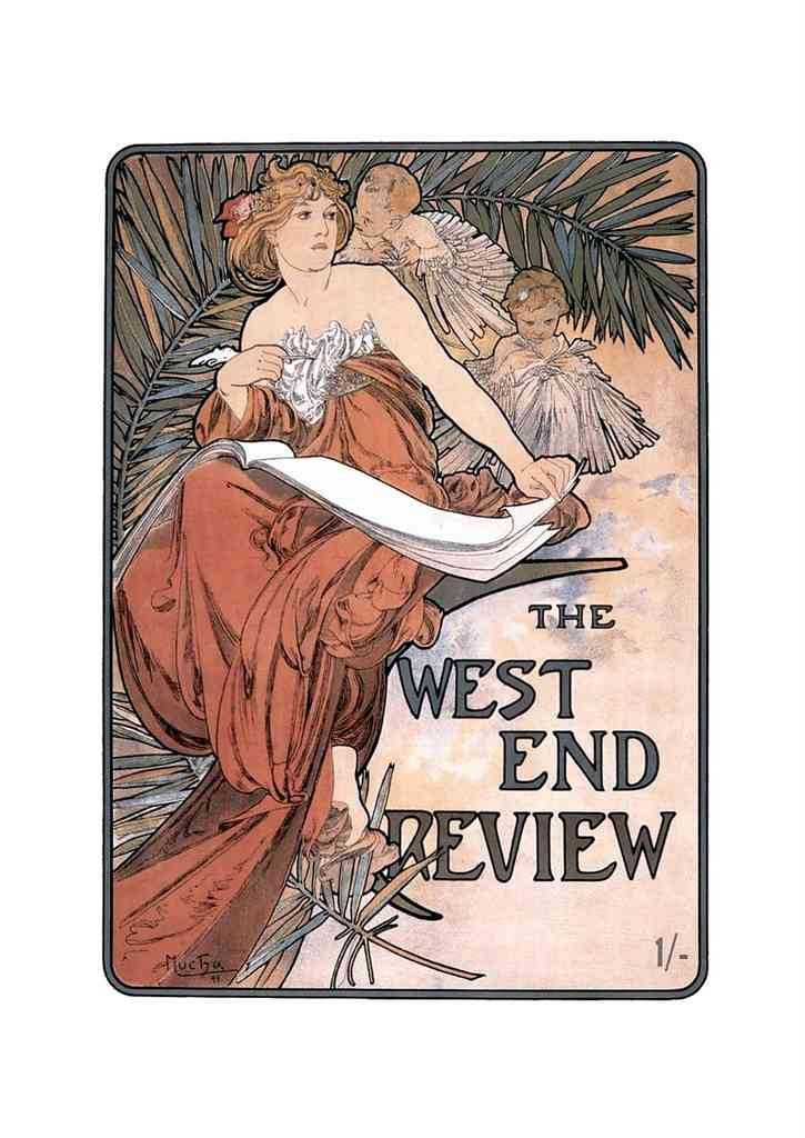 Alphonse Mucha 1 018 art nouveau Vintage Illustration A4 Photo Print