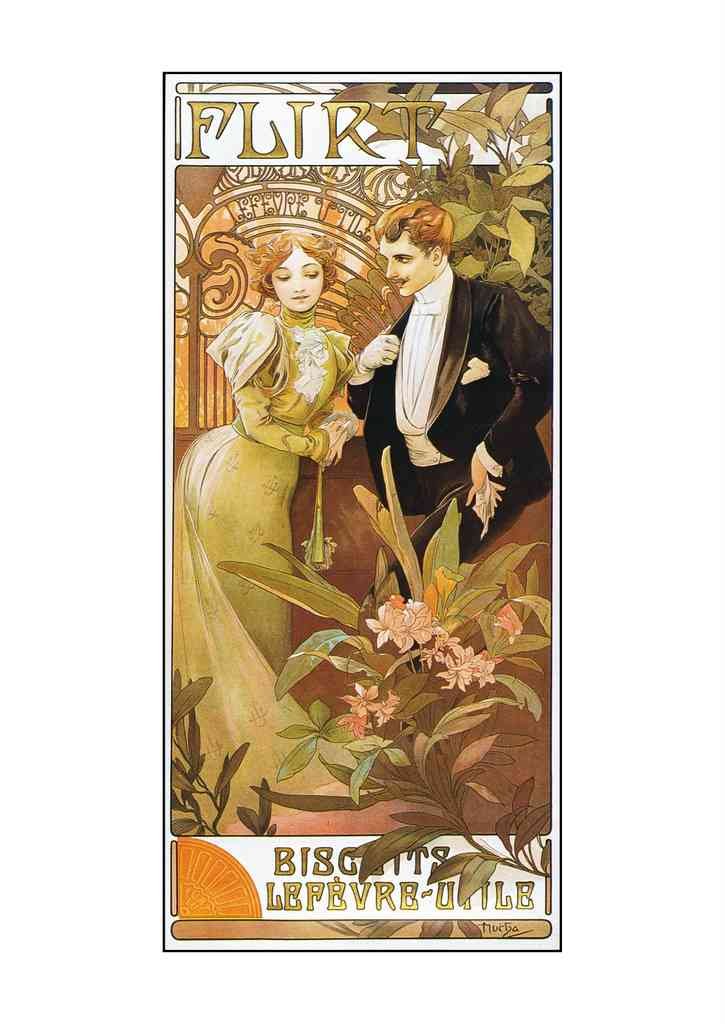 Alphonse Mucha 1 020 art nouveau Vintage Illustration A4 Photo Print