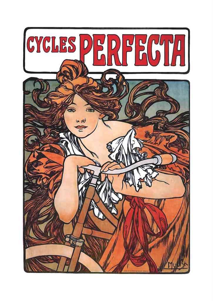 Alphonse Mucha 1 022 art nouveau Vintage Illustration A4 Photo Print