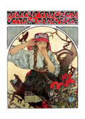 Alphonse Mucha 1 024 art nouveau Vintage Illustration A4 Photo Print
