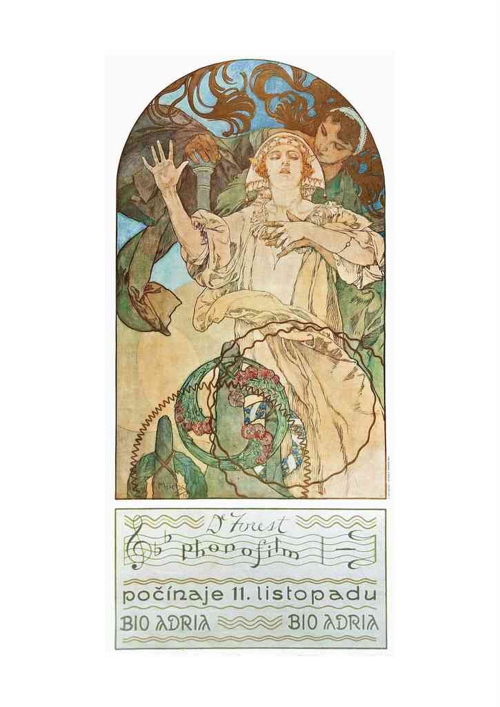 Alphonse Mucha 1 043 art nouveau Vintage Illustration A4 Photo Print