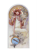 Alphonse Mucha 1 072 art nouveau Vintage Illustration A4 Photo Print