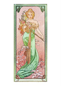 Alphonse Mucha 1 092 art nouveau Vintage Illustration A4 Photo Print