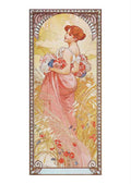 Alphonse Mucha 1 093 art nouveau Vintage Illustration A4 Photo Print