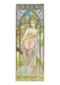 Alphonse Mucha 1 103 art nouveau Vintage Illustration A4 Photo Print