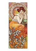 Alphonse Mucha 1 112 art nouveau Vintage Illustration A4 Photo Print