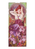 Alphonse Mucha 1 114 art nouveau Vintage Illustration A4 Photo Print