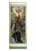 Alphonse Mucha 1 117 art nouveau Vintage Illustration A4 Photo Print