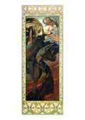 Alphonse Mucha 1 118 art nouveau Vintage Illustration A4 Photo Print