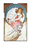 Alphonse Mucha 1 124 art nouveau Vintage Illustration A4 Photo Print