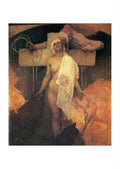 Alphonse Mucha 1 136 art nouveau Vintage Illustration A4 Photo Print