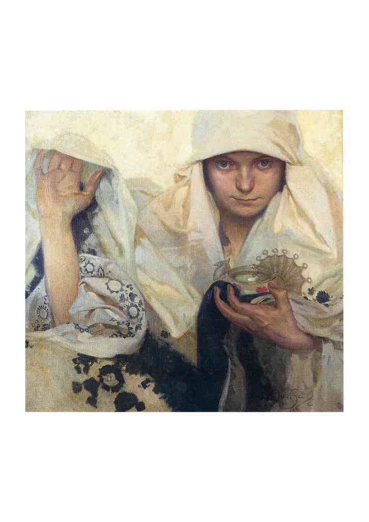 Alphonse Mucha 1 137 art nouveau Vintage Illustration A4 Photo Print