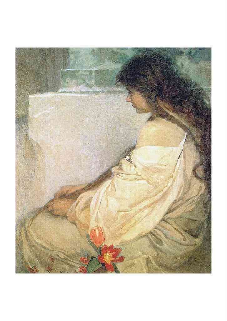 Alphonse Mucha 1 139 art nouveau Vintage Illustration A4 Photo Print