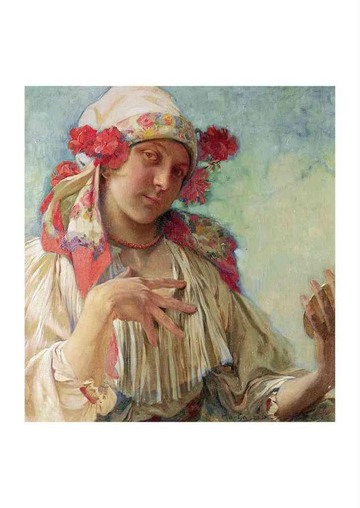 Alphonse Mucha 1 142 art nouveau Vintage Illustration A4 Photo Print
