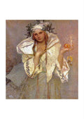 Alphonse Mucha 1 147 art nouveau Vintage Illustration A4 Photo Print