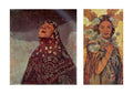 Alphonse Mucha 1 163 art nouveau Vintage Illustration A4 Photo Print
