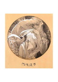 Alphonse Mucha 1 173 art nouveau Vintage Illustration A4 Photo Print