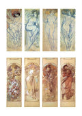 Alphonse Mucha 1 176 art nouveau Vintage Illustration A4 Photo Print