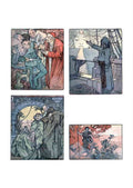 Alphonse Mucha 2 020 art nouveau Vintage Illustration A4 Photo Print