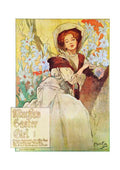 Alphonse Mucha 2 026 art nouveau Vintage Illustration A4 Photo Print