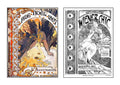 Alphonse Mucha 2 027 art nouveau Vintage Illustration A4 Photo Print