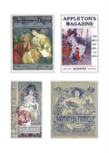 Alphonse Mucha 2 030 art nouveau Vintage Illustration A4 Photo Print