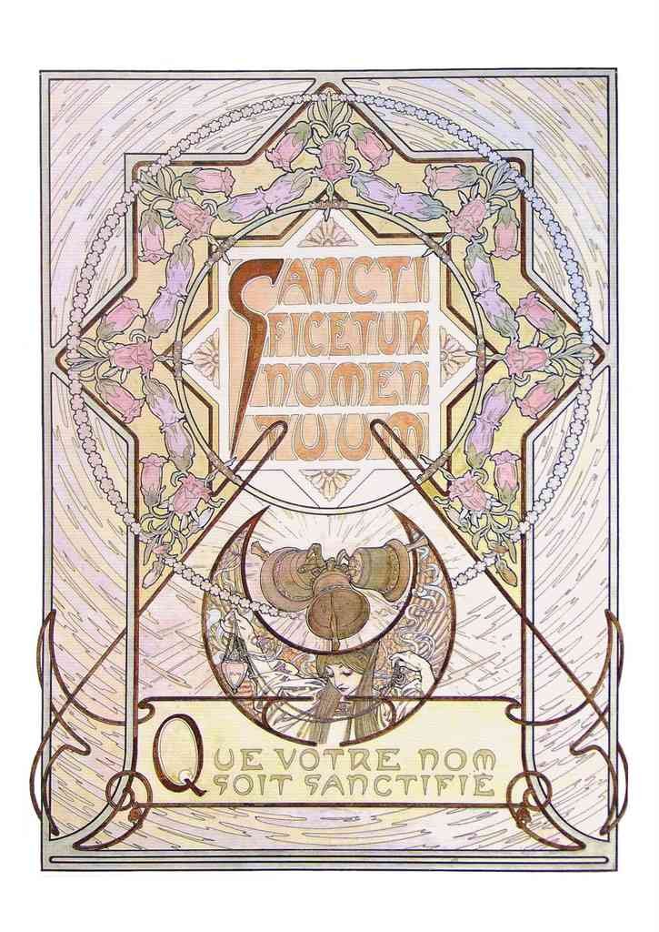 Alphonse Mucha 2 038 art nouveau Vintage Illustration A4 Photo Print