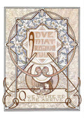 Alphonse Mucha 2 041 art nouveau Vintage Illustration A4 Photo Print