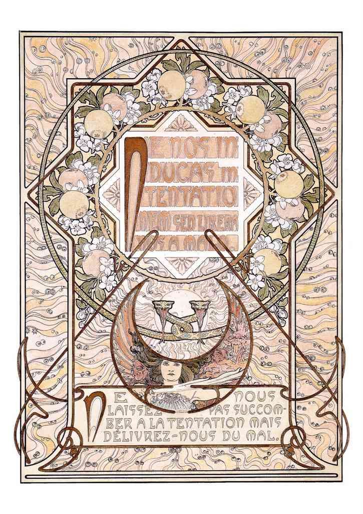 Alphonse Mucha 2 053 art nouveau Vintage Illustration A4 Photo Print