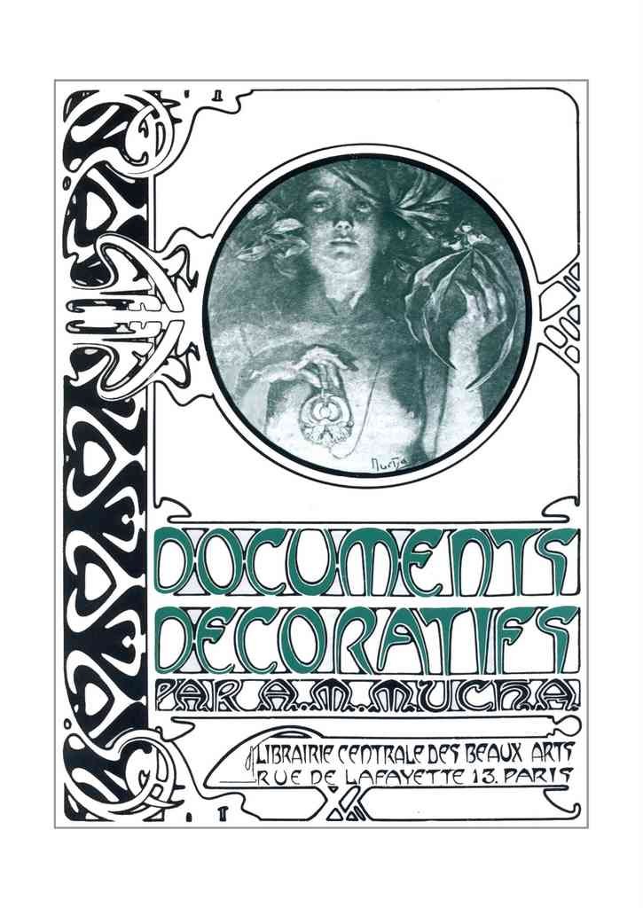 Alphonse Mucha 2 058 art nouveau Vintage Illustration A4 Photo Print