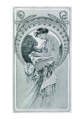 Alphonse Mucha 2 064 art nouveau Vintage Illustration A4 Photo Print