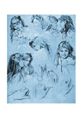 Alphonse Mucha 2 073 art nouveau Vintage Illustration A4 Photo Print