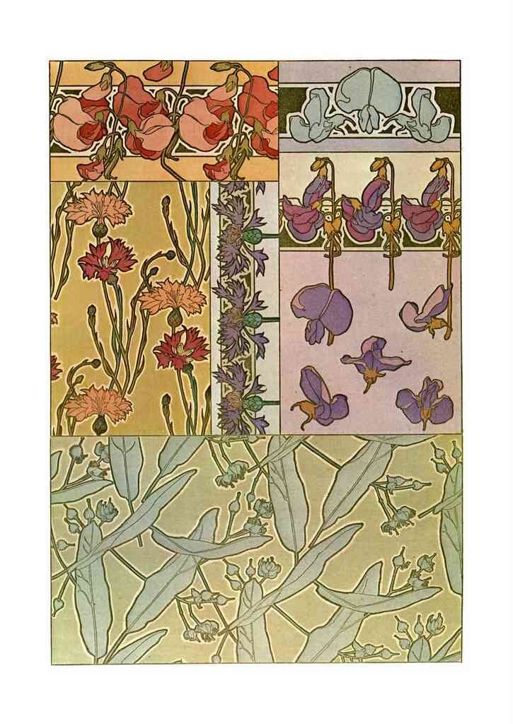 Alphonse Mucha 2 083 art nouveau Vintage Illustration A4 Photo Print