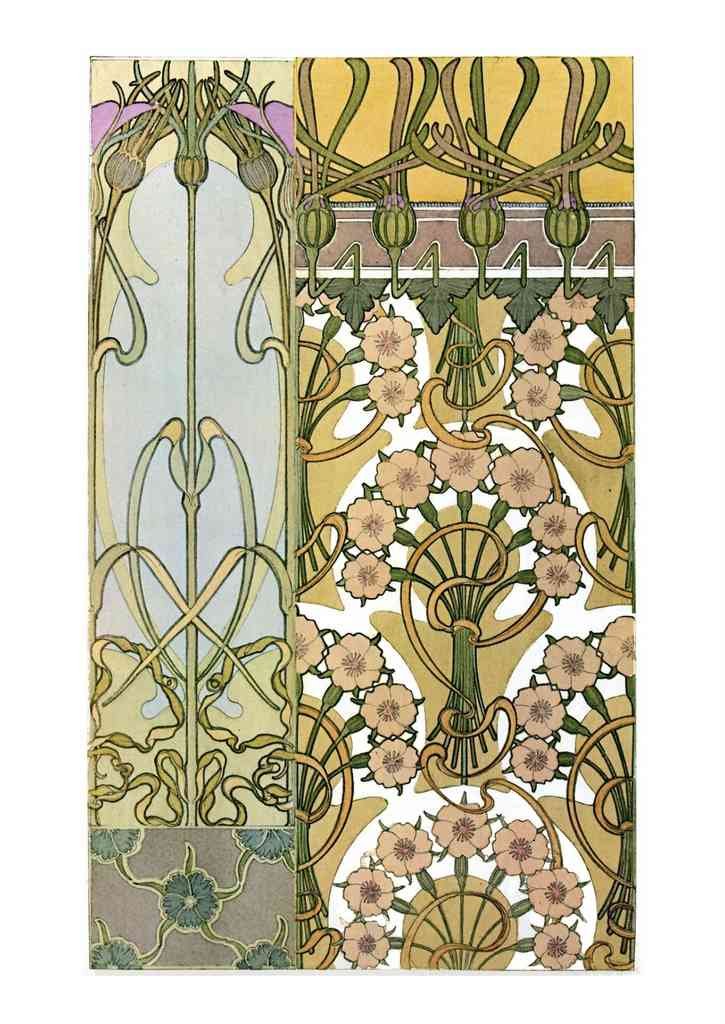 Alphonse Mucha 2 084 art nouveau Vintage Illustration A4 Photo Print