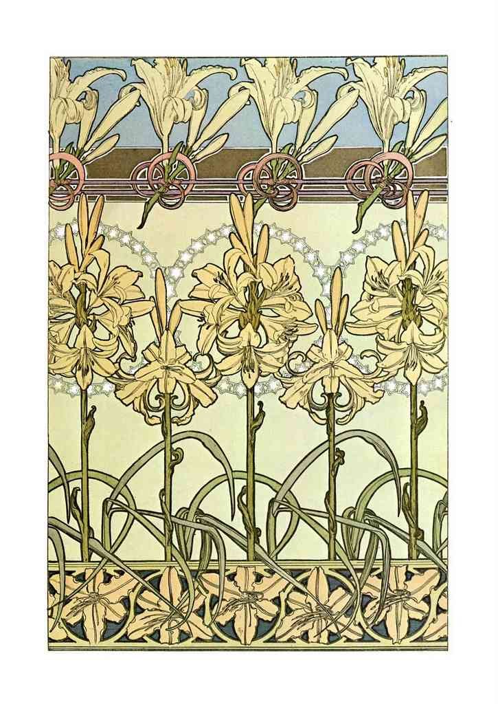 Alphonse Mucha 2 087 art nouveau Vintage Illustration A4 Photo Print