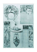 Alphonse Mucha 2 088 art nouveau Vintage Illustration A4 Photo Print