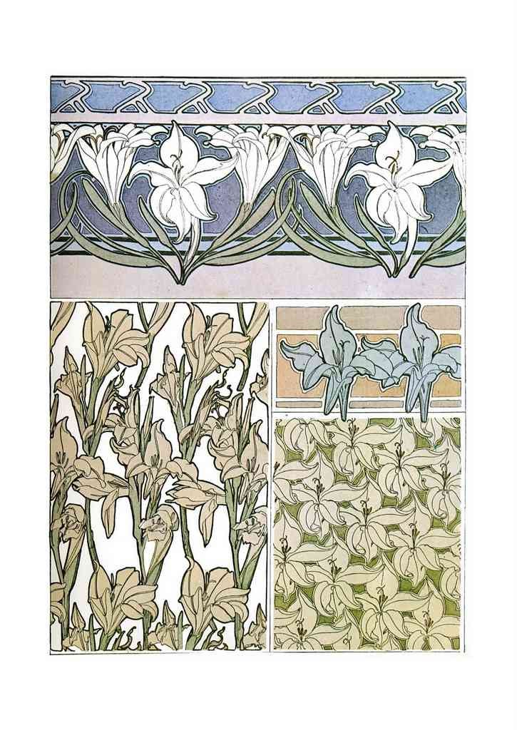 Alphonse Mucha 2 090 art nouveau Vintage Illustration A4 Photo Print