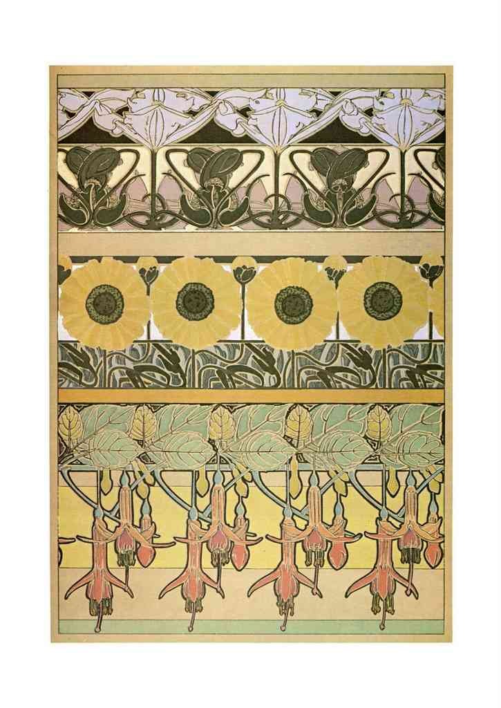 Alphonse Mucha 2 094 art nouveau Vintage Illustration A4 Photo Print