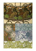 Alphonse Mucha 2 096 art nouveau Vintage Illustration A4 Photo Print