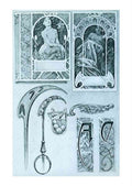 Alphonse Mucha 2 097 art nouveau Vintage Illustration A4 Photo Print