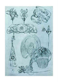 Alphonse Mucha 2 104 art nouveau Vintage Illustration A4 Photo Print