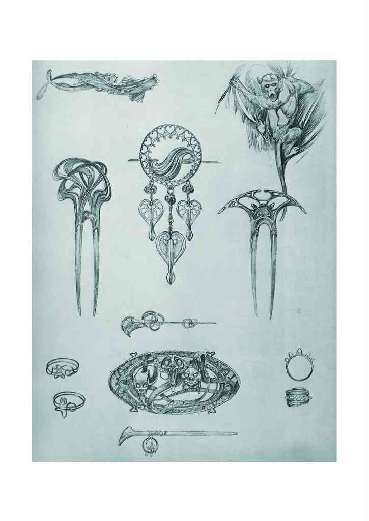Alphonse Mucha 2 105 art nouveau Vintage Illustration A4 Photo Print