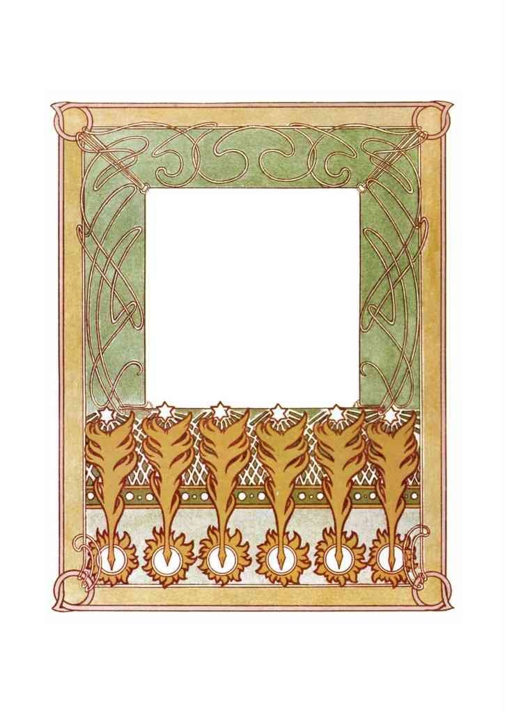 Alphonse Mucha 2 138 art nouveau Vintage Illustration A4 Photo Print