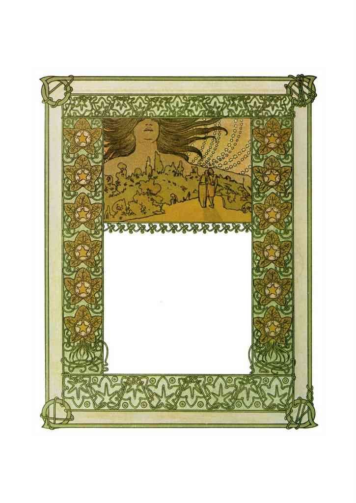 Alphonse Mucha 2 149 art nouveau Vintage Illustration A4 Photo Print