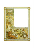 Alphonse Mucha 2 150 art nouveau Vintage Illustration A4 Photo Print