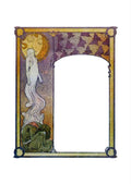 Alphonse Mucha 2 160 art nouveau Vintage Illustration A4 Photo Print
