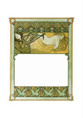 Alphonse Mucha 2 175 art nouveau Vintage Illustration A4 Photo Print