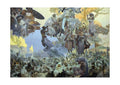 Alphonse Mucha 2 186 art nouveau Vintage Illustration A4 Photo Print
