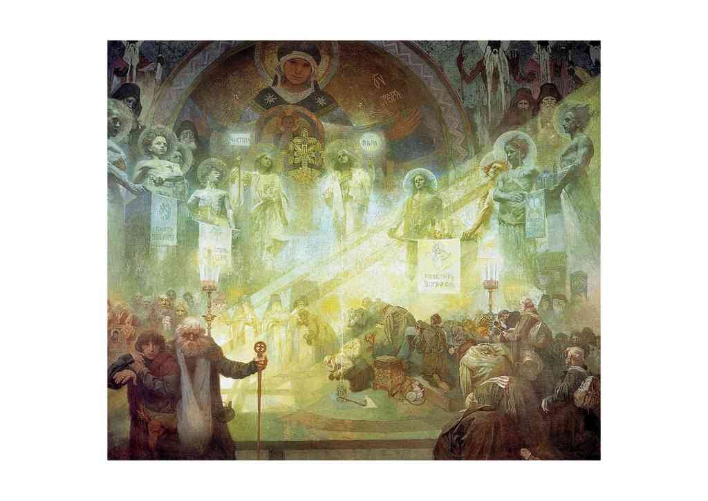 Alphonse Mucha 2 201 art nouveau Vintage Illustration A4 Photo Print